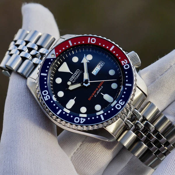 Seiko SKX009J2 Automatic Pepsi Diver 200m MADE IN JAPAN