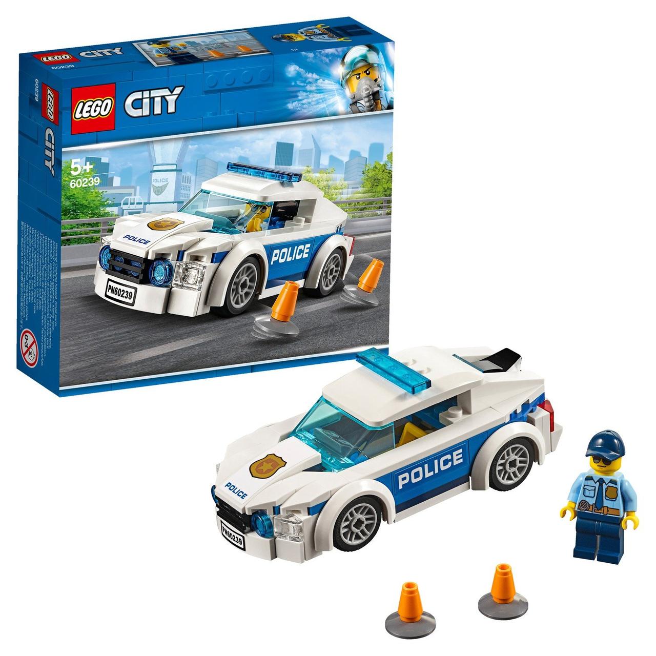 Конструктор LEGO City Police Автомобіль поліцейського патруля 60239