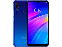 Cмартфон Xiaomi Redmi 7 Black Глобальная версия (2/16GB) Black Comet Blue - Case&Glass