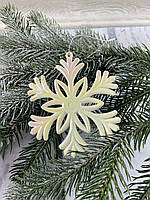 Новогодняя подвеска Снежинка 9,5*9,5 см 92554-PN 109655 Pioner