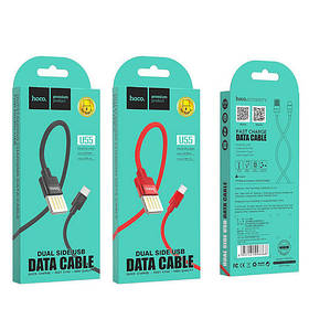 Кабель USB/TYPE-C "HOCO U55 Flash" 1.2метр Black (5А)