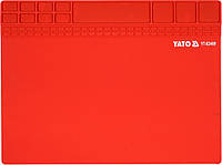 Коврик силиконовый для пайки и разборки термоустойчивый YATO YT-82469