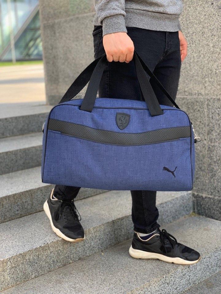 Сумка PUMA FERRARI меланж (СИНЯ), цена 380 грн — Prom.ua (ID#1518219016)