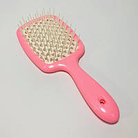 Гребінець для волосся Super Hair Brush, рожева