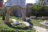Ландшафтний дизайн із гранітної брусковини, фото 5