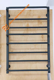 Електрична рушникосушка Flyme EF 800R (терморегулятор + таймер) колір чорний / права