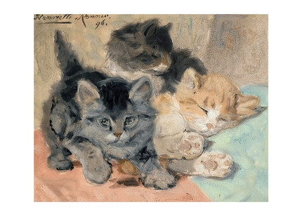 Листівка Three Kittens