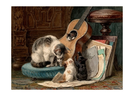 Листівка The Musicians