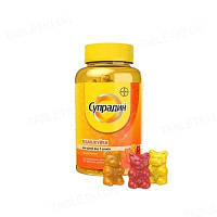 Вітаміни для дітей Супрадин Ведмежайки пастилки жувальні No30 у флак.