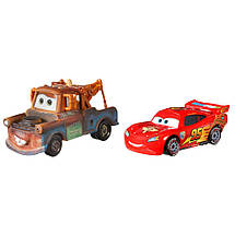 Тачки: Блискавка Маккуїн і Метр (Сирник) (Disney Cars and Lightning McQueen) від Mattel, фото 2