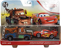 Тачки: Молния Маккуин и Мэтр (Сырник) (Disney Cars and Lightning McQueen) от Mattel
