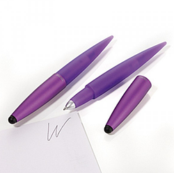 Ручка кулькова зі стилусом Troika Комфорт, фіолетова