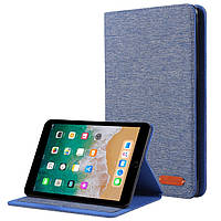Чехол Cloth Pattern Case для Apple iPad Mini 1 / 2 / 3 / 4 / 5 (Wake / Sleep) Blue