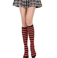 Гольфи для підлітків і дорослих, чорно - червона смуга