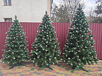 Засніжена ялинка штучна Снігова Королева 1,3 м, новорічні Штучні ялинки та сосни, фото 8