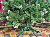 Засніжена ялинка штучна Снігова Королева 1,3 м, новорічні Штучні ялинки та сосни, фото 10