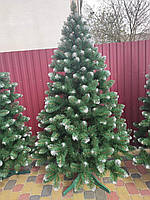 Новорічна Ялинка Сніжна Королева 2,5 м з білими кінчиками, штучні пвх ялинки та сосни, фото 6