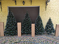 Новорічна ялинка 1,5 м з сріблястими шишками і перлами, Штучні ялинки та сосни, фото 10