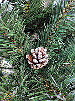 Новорічна ялинка 1,5 м з сріблястими шишками і перлами, Штучні ялинки та сосни, фото 9