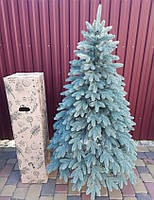 Ялинка новорічна лита Швейцарська 1,8 м блакитна Штучні ялинки та сосни новорічні ялинки 180 см, фото 10