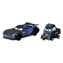 Тачки Джексон Шторм і Лаура Спинвелл (Disney Cars and Pixar Cars 3, Jackson Storm & Laura Spinwell) від Mattel, фото 3