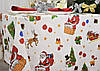 Скатертина для столу "Санта Клаус" 175х150см (Тефлон), фото 3