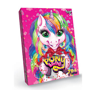 Набір креативної творчості "Pony Land" 7в1 №PL-01-01U/DankoToys/(5)