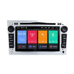 Штатна магнітола Hizpo на OPEL Vivaro, Astra. Vectra Trafic 2/16Gb Silver