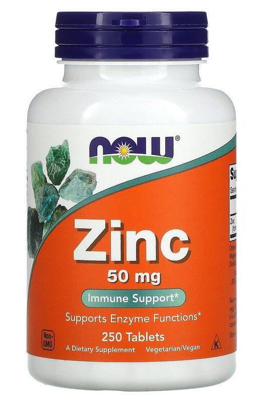 Now Zinc Gluconate 50 mg 250 tabs