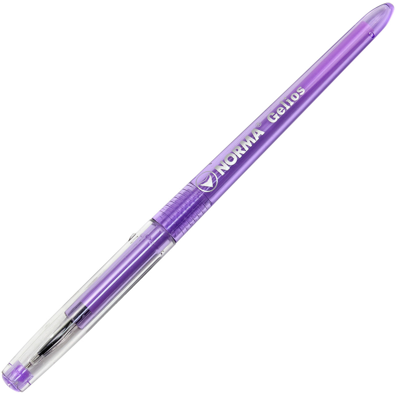 Ручка гел. "Norma" №342 Gelios 0,5мм фіолетова(12)(288)
