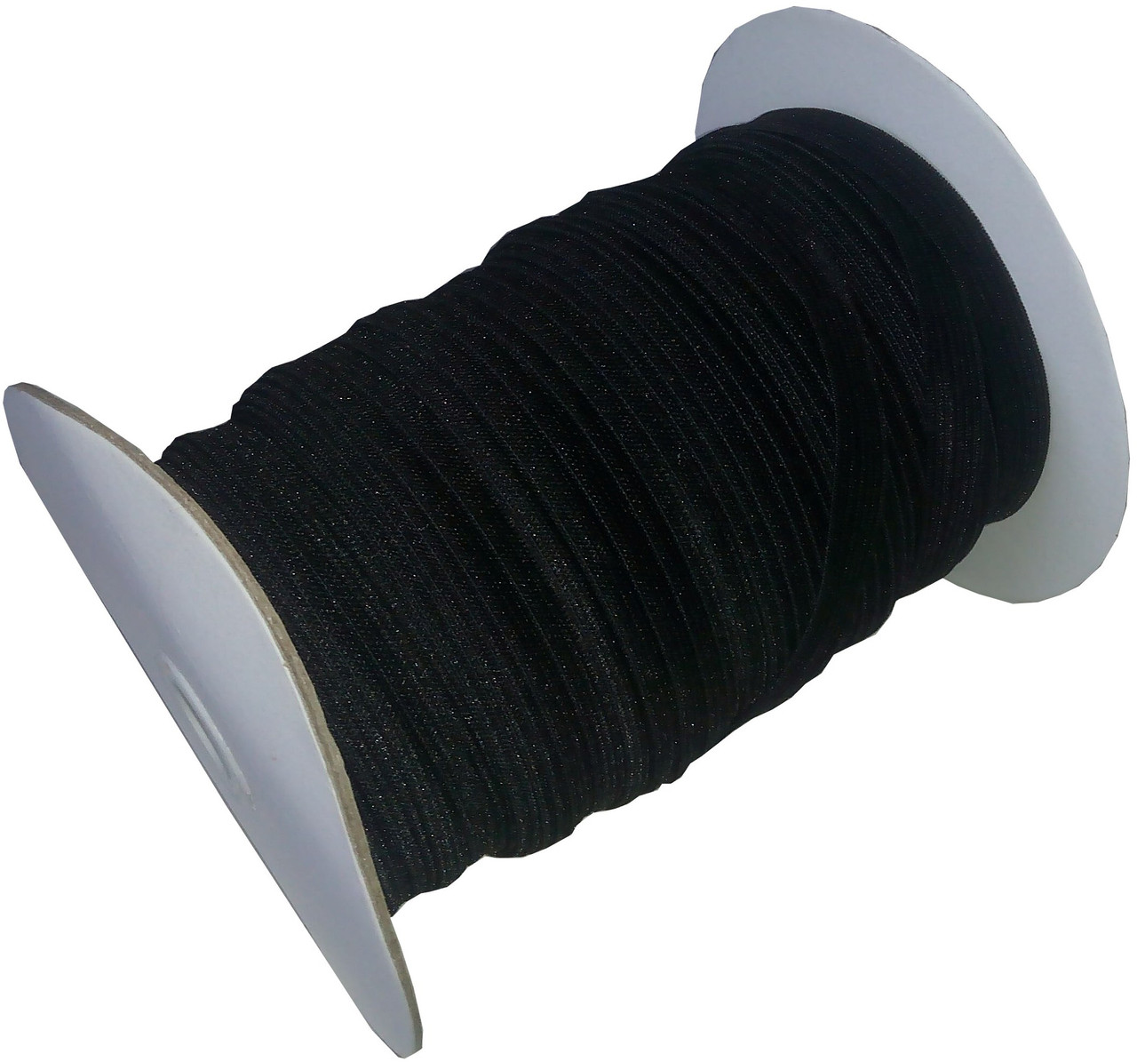 Резинка для одягу (10мм/100 метрів) чорна, фото 1