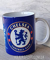Футбольная чашка Челси кружка с символикой Челси (FC Chelsea )