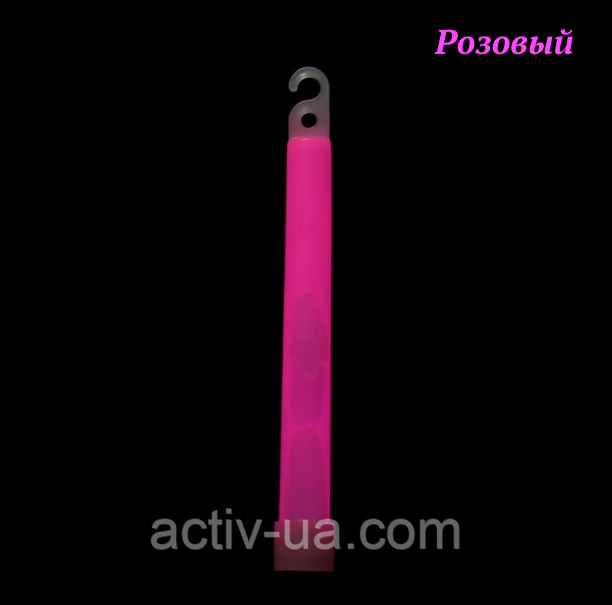 Рятувальна світлова паличка ХІС X-2, рожевий світло, фото 1