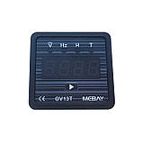 Вольтметр змінної напруги з лічильником напрацювання GV13T 220В Прилад для вимірювання напруги генератора, фото 2