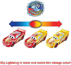 Тачки змінюють колір Блискавка Маккуїн (Disney Cars Color Changers Lightning McQueen) від Mattel, фото 2