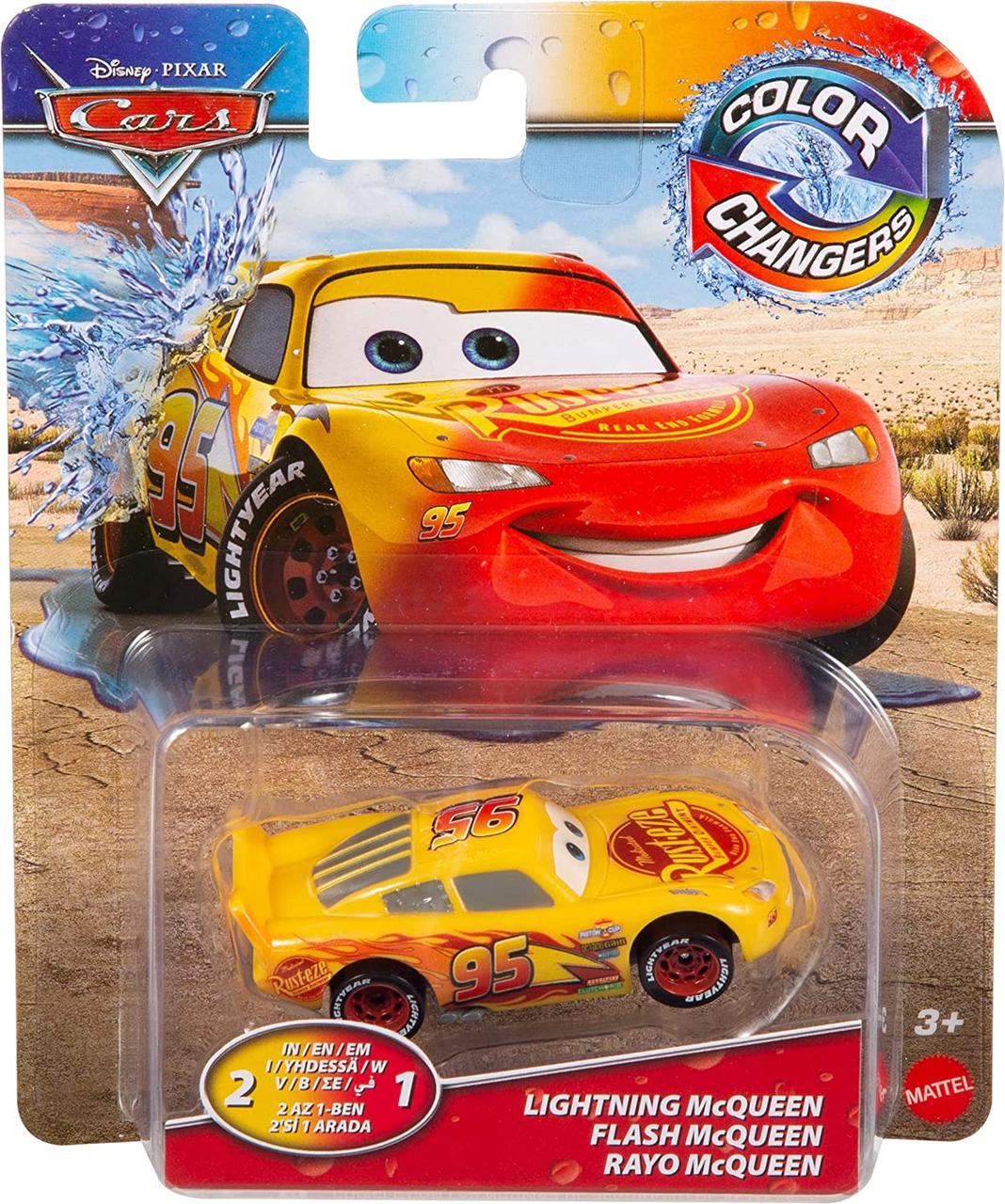 Тачки змінюють колір Блискавка Макквін (Disney Cars Color Changers Lightning McQueen) від Mattel