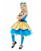Детский Карнавальный костюм Кукла Лол Леди Голд люкс