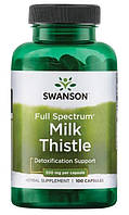 Расторопша 500 мг, 30 капс (США) Swanson Milk Thistle