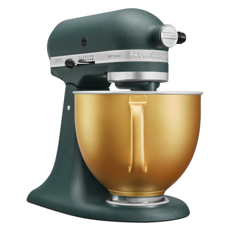 Міксер планетарний KitchenAid 5KSM156VGEPP 4,8 Л ARTISAN LIMITED, пальмовий із золотою чашею