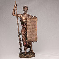 Статуэтка Veronese Гиппократ 34 см фигурка полистоун с бронзовым покрытием 76078
