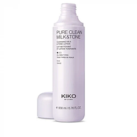 Молочко для снятия макияжа Pure Clean Milk & Tone Kiko Milano Италия