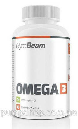 Омега-3 GymBeam Omega-3 240 капс., фото 2