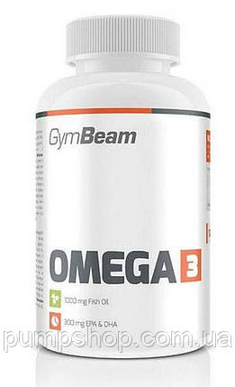 Омега-3 GymBeam Omega-3 240 капс., фото 1