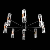Потолочная светодиодная люстра N4194/8/BK+FGD/