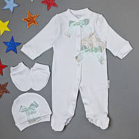 Святковий комплект "Корона" для малюка.  6-9 міс