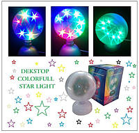 Светодиодный настольный диско-шар LED Desktop Colourful Star LIght DD