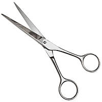 Ножницы для стрижки волос при обработке краев раны. Длина 17,5 см