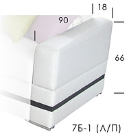 Диван Флоренция боковина 1 модуль