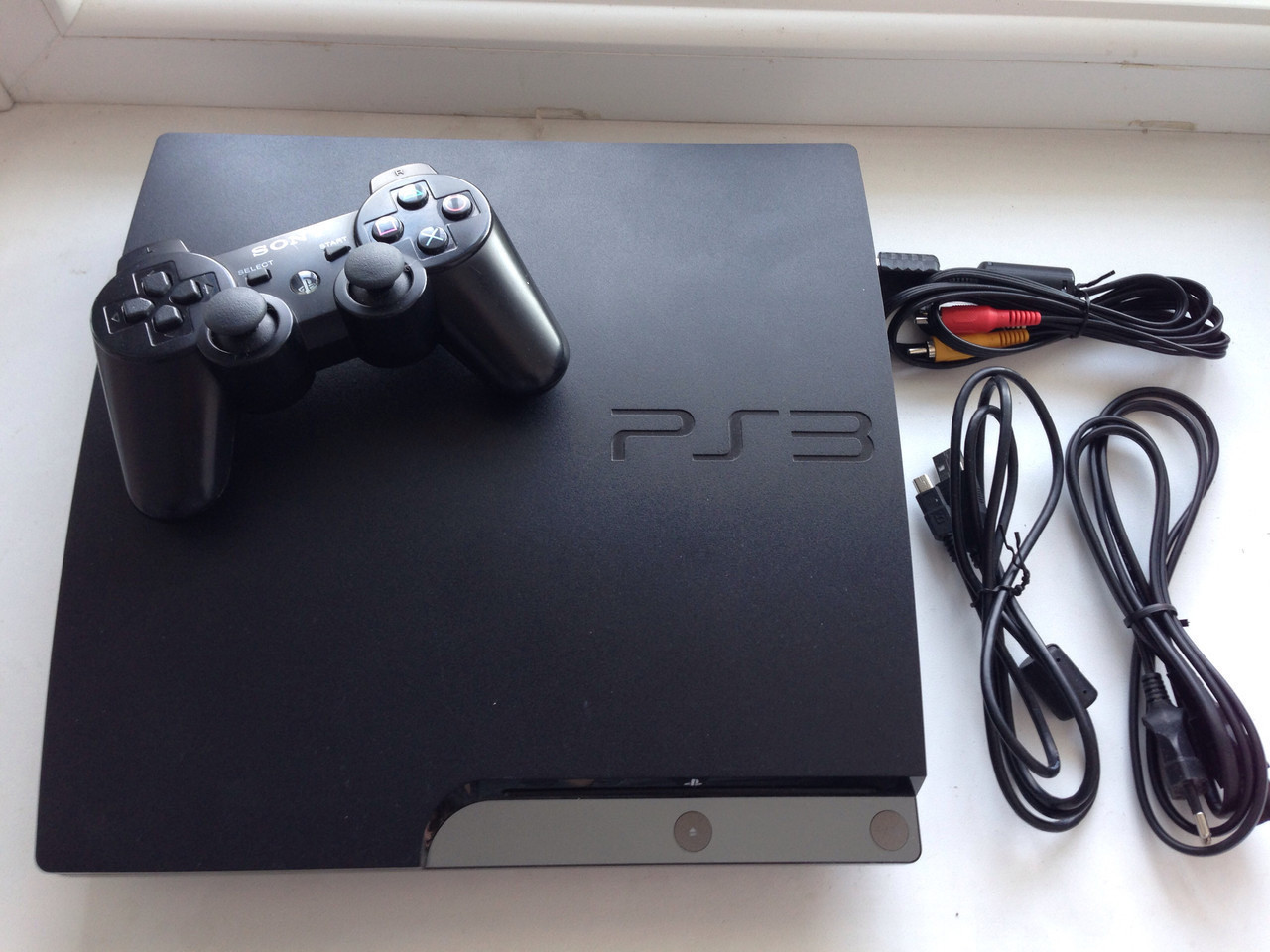 Sony Playstation 3 slim 320 gb прошитая) - фото 2 - id-p454628989