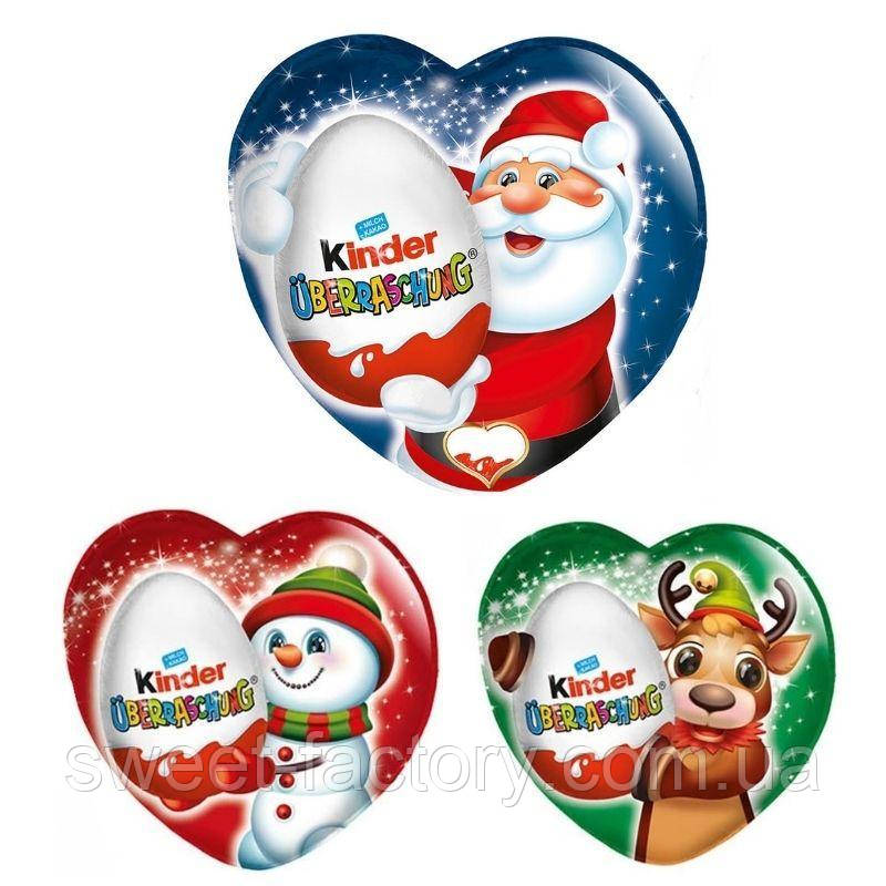 Фигурка Kinder Uberraschung Christmas Heart 53 g